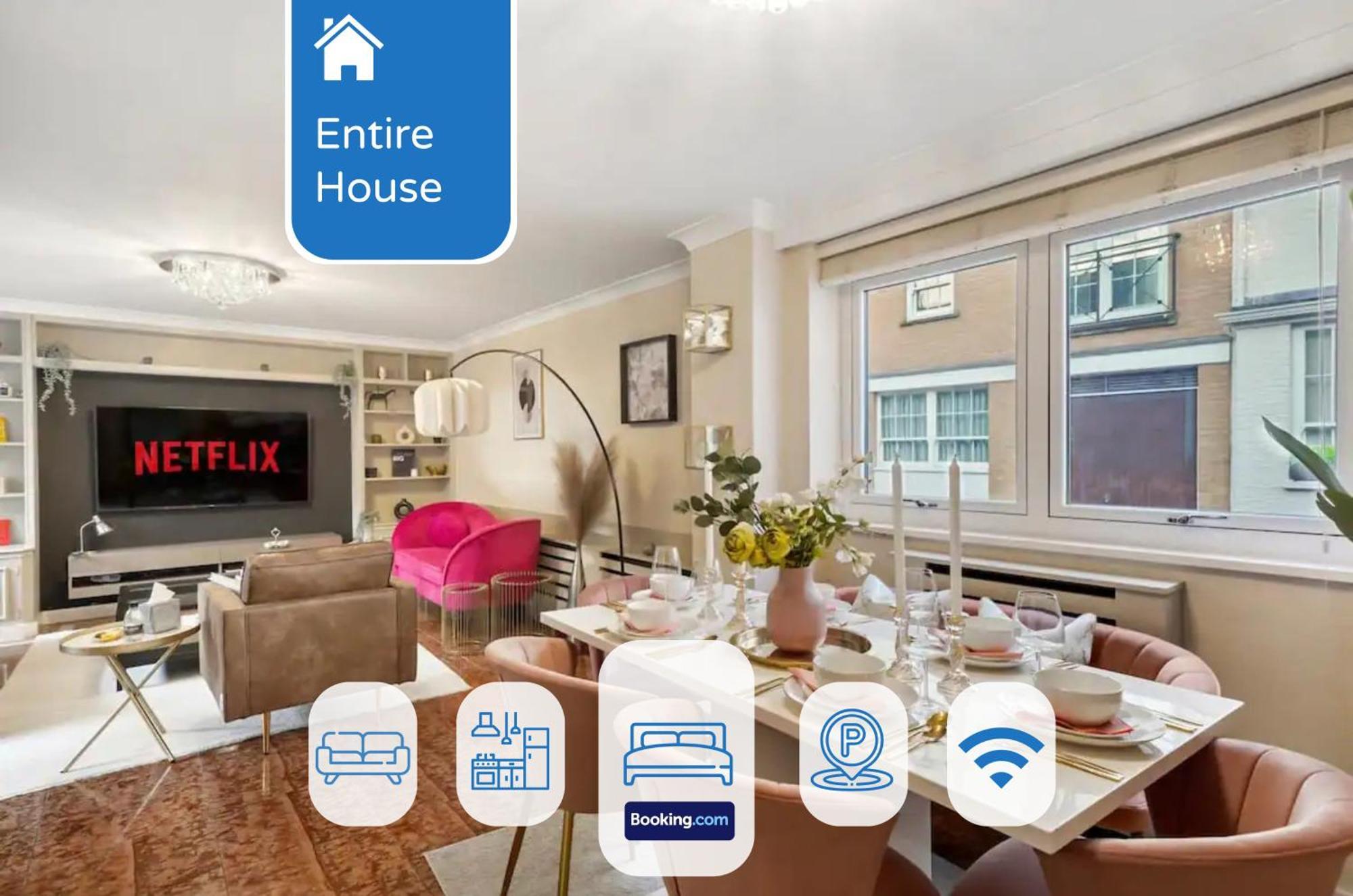 فيلا Mews House London With Private Patio & Parking المظهر الخارجي الصورة